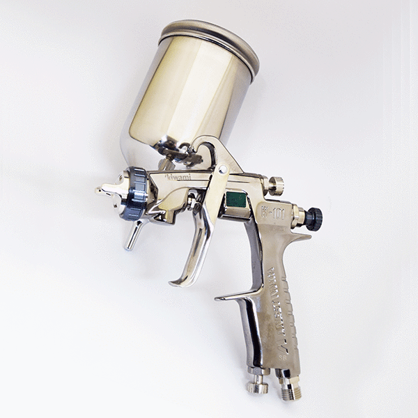 New! ANEST IWATA W101138BGC Spray Gun Kiwami Series with 400ml Cup