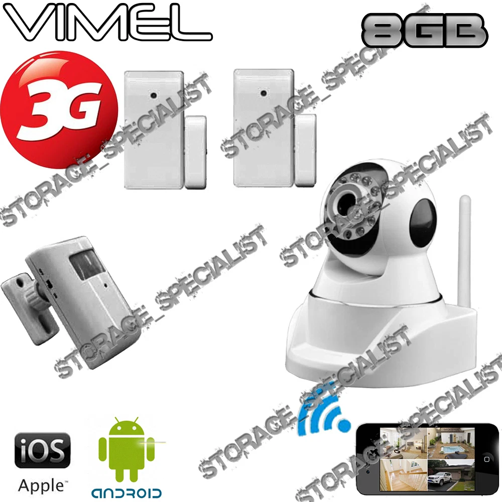 Gsm remote store camera