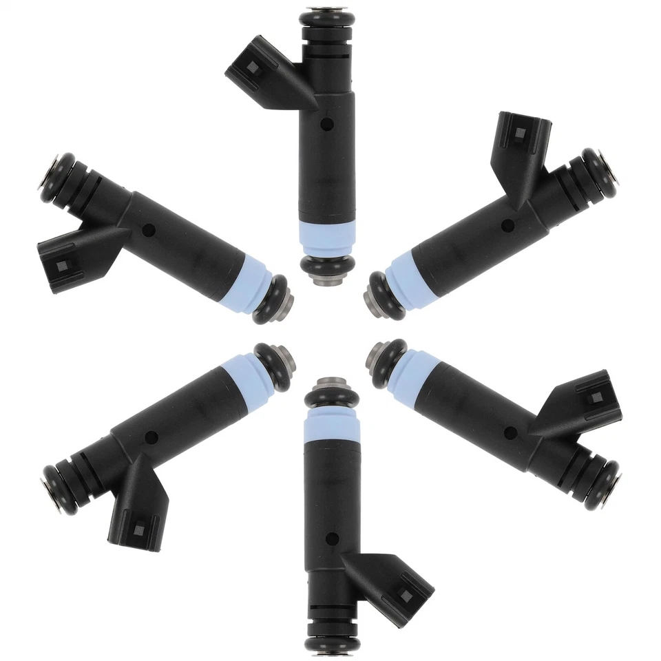 Set of 6 Fuel Injectors For Dodge Grand Caravan Chrysler Pacifica 3.8L 2005-2007 - Изображение 2 из 4