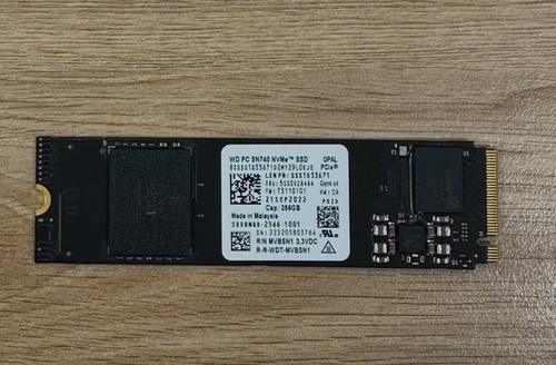 Western Digital WD SN740 256 Go 2280 M.2 NVMe PCIe 4.0x4 SSD - Lots De 10 SSD - Photo 2/5