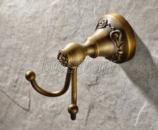 Antique Brass Bathroom Accessories Set Bath Hardware Coat Towel Hook sba431