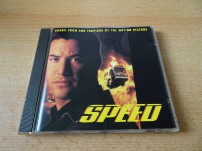 CD Soundtrack Speed - 1994 - 12 Songs Kiss Billy Idol Pat Benatar Ric Ocasek Rod