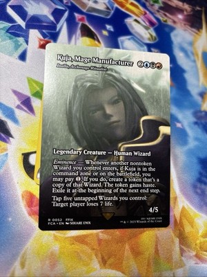 Kuja, Mage Manufacturer (Showcase) Final Fantasy IX FF9 MTG Magic The Gathering
