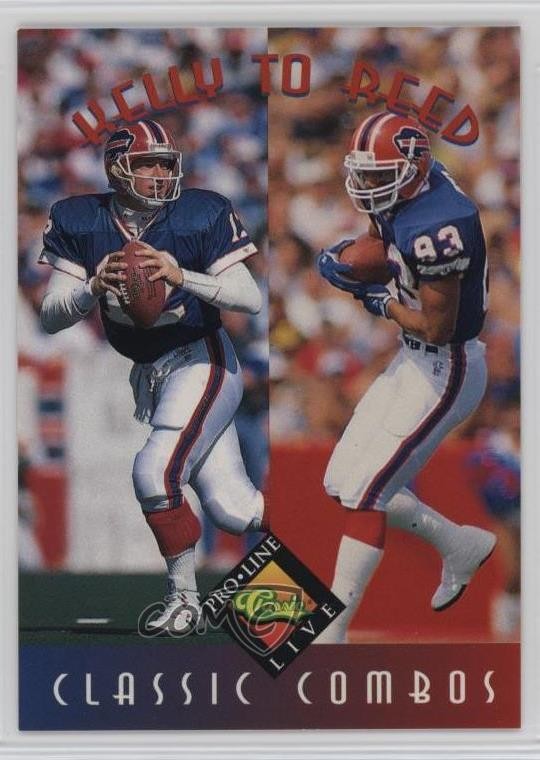 1994 Classic Pro Line Live Combos Jim Kelly Andre Reed to #393 HOF 3c7