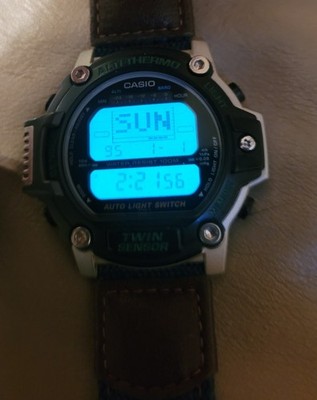 CASIO PRO TREK PRT-30 DIGITAL VINTAGE SENSOR WATCH 