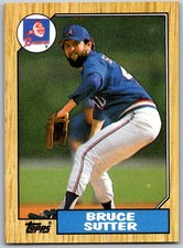 ⚾ 1987 Topps #435 Bruce Sutter Atlanta Braves