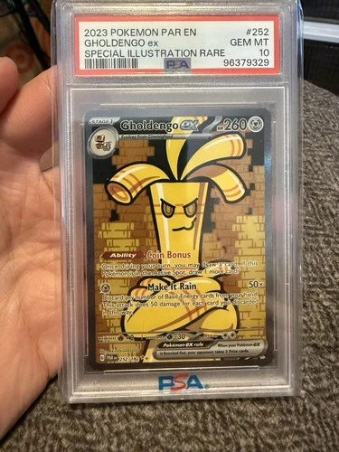 2023 Pokemon Scarlet And Violet Paradox Rift Gholdengo EX #252 PSA 10 Gem Mint