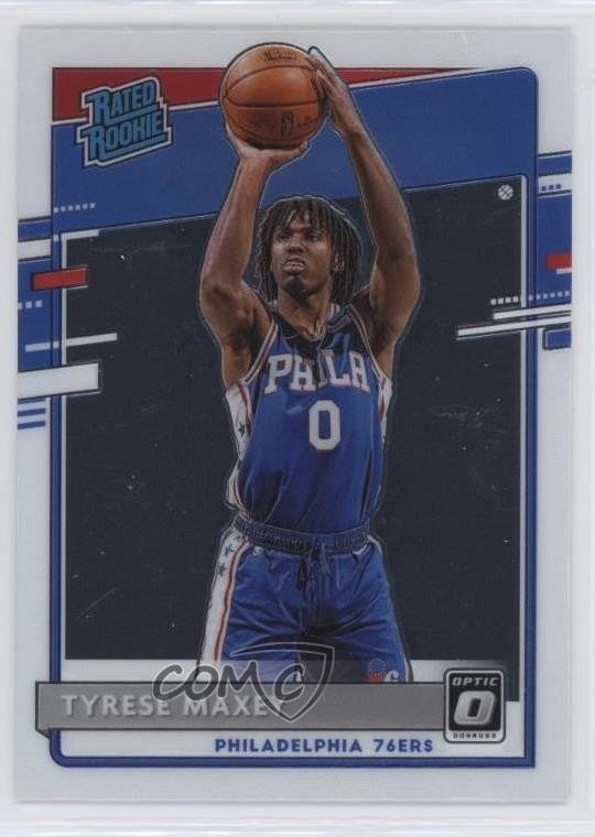 2020-21 Panini Donruss Optic Rated Rookie Tyrese Maxey #171 Rookie RC 0t8a