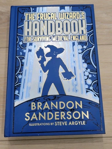 Frugal Wizard's Handbook Brandon Sanderson Secret Project Hardcover w/ Bookmark