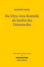 Die Ultra-vires-Kontrolle als Institut des Un...