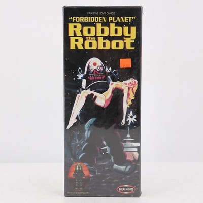 NEW Vintage 1999 Polar Lights Robby The Robot Forbidden Planet Model Kit #5025