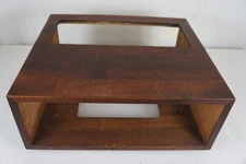 McINTOSH  WOODEN CABINET/CASE WITH SLANTED LEGS