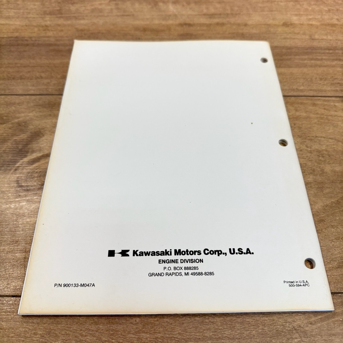 KAWASAKI OEM SERVICE REPAIR WORKSHOP MANUAL / 2 STROKE TG18 TG20