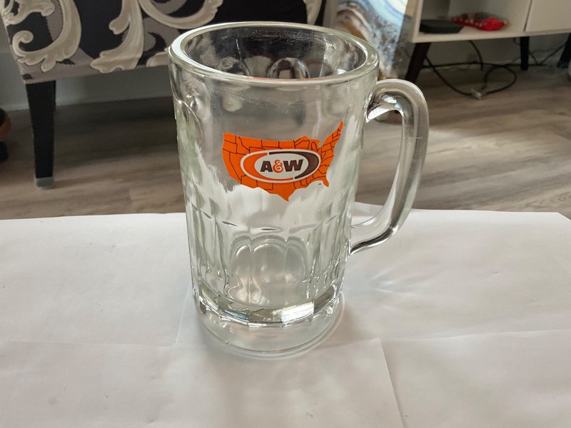 Vtg A&W Root Beer Stein 5.5"