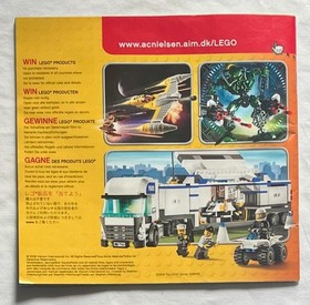 LEGO 3832 SpongeBob SquarePants SpongeBob's Emergency Instruction Booklet Only