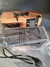 DEPOT Mini Raclette für zwei Personen schwarz  unbenutzt, im Originalkarton 