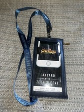 Rare Marvel Avenger Lanyard With Tech Sleeve