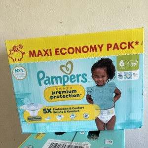 Couches Pampers premium protection taille 6