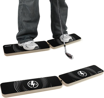 #ad Golf Pressure Plate Training Aid for Weight Shift and Swing Tempo Improvement $52.99