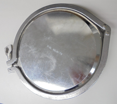 Sanitary Tri Clamp End Cap 8” 316L Tri Clover Double Pin Clamp