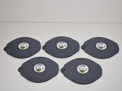 5x Outwell Collaps Deckel für Schüssel Dunkelgrau 20,5cm Größe S 5 Stk Camping