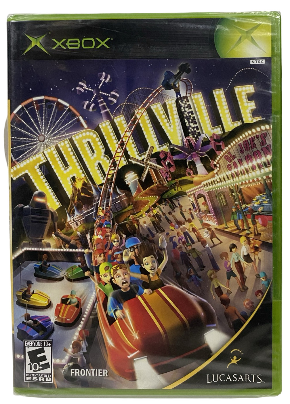 Thrillville (Videojuego Microsoft Xbox 2006) NUEVO SELLADO DE FÁBRICA X Caja