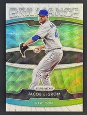 2020 Panini Prizm - Brilliance Jacob deGrom #B-1 White Wave Prizm