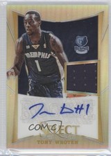 2012-13 Panini Select Silver Prizm 4/199 Tony Wroten #289 Auto 1e5
