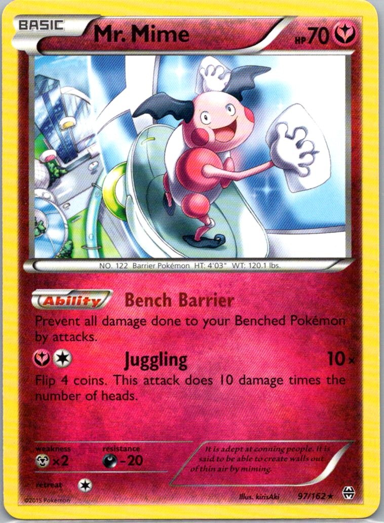 Mr Mime 97/162 BREAKthrough LP