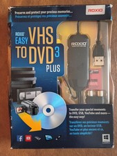 Roxio Easy VHS to DVD 3 Plus Converter