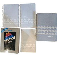 Vintage Tandy 1000 Technical Reference Manual MS-dos/basic