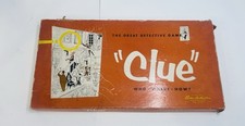 Vintage Clue Parker Brothers 1956 Classic Det...