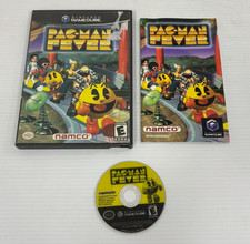 PAC-MAN FEVER NINTENDO GAMECUBE VIDEO GAME COMPLETE W/ MANUAL TESTED