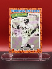 Topps Heritage - Turn Back The Clock Miguel Cabrera #333 Color of the Year /77