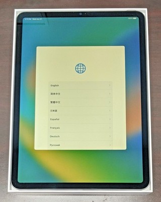 Apple iPad Pro 11-in 3rd Gen M1 128GB Wi-Fi, Space Gray (MHQR3LL/A