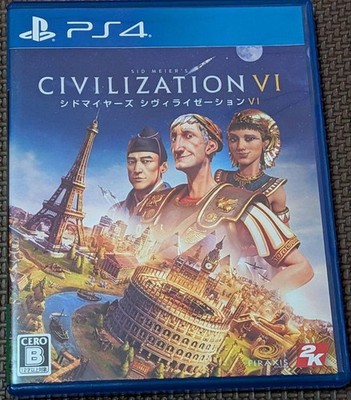 Sid Meiers Civilization VI PS4 Playstation 4 Japan Version Gebraucht mit Hülle