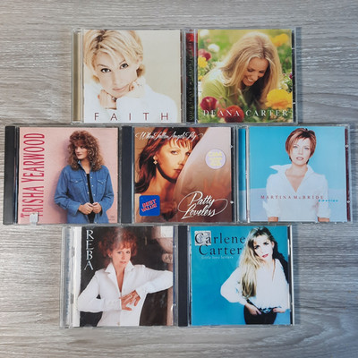 Reba McEntire Faith Hill 90s Country CD Lot Trisha Yearwood Martina McBride
