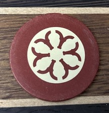 VINTAGE CLAY CASINO NCV casino gaming poker chip