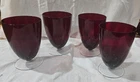 vintage anchor hocking royal ruby red glassware