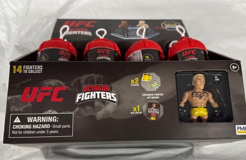 Lotto 8 action figure UFC Punching Bags Mystery Mini articolate 3" con display - Foto 10 di 10