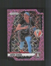 2024 Panini Prizm WNBA #91 Jordin Canada Pink Velocity Prizms #/79