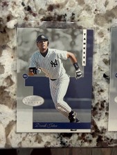 1996 LEAF SIGNATURE SERIES MLB BASEBALL CARD NEW YORK YANKEES DEREK JETER #67