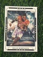 2023 Sage Artistry Insert #15 Bijan Robinson Atlanta Falcons RB Texas RC