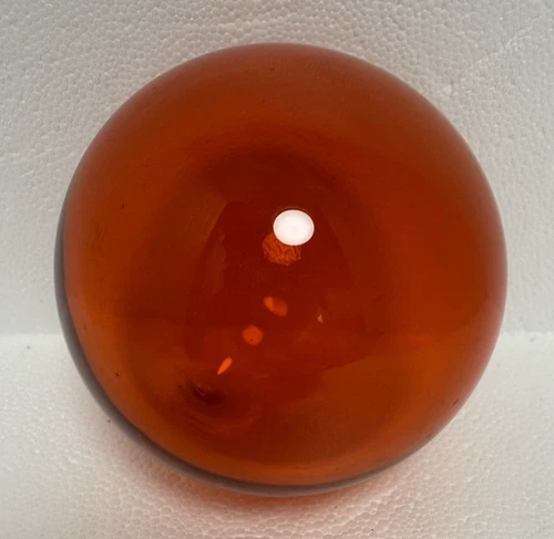 Blenko Glass Float Ball - Dreamcicle