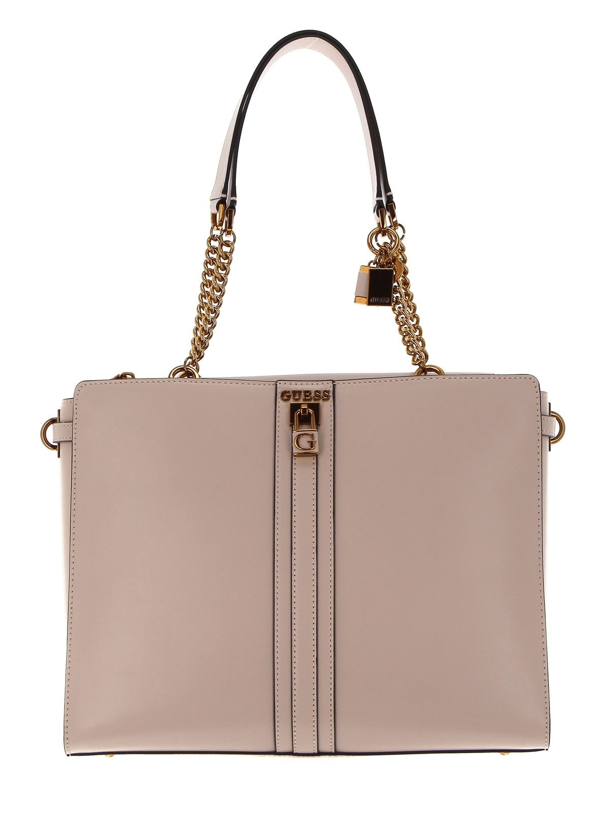 GUESS shoulder bag Ginevra Society Tote Light Rum