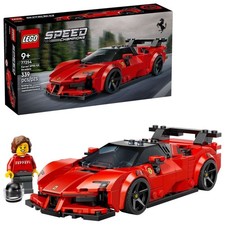 LEGO 77254 Speed Champions Ferrari SF90 XX Stradale Sportwagen, Minifigur