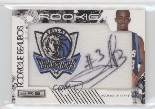 2009-10 Panini Rookies & Stars Rookie 76/390 Rodrigue Beaubois #153 Auto 1qy7