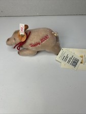 Vintage 2000 Steiff Piglet with ear button..Western Germany.. Mohair