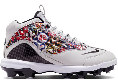 Men's 12  Nike Griffey 2 MCS JRD HJ4509-001 Baseball Cleats Jackie Robinson Day