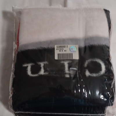 Cincinnati Reds Blanket Throw Red/White/Black 60 x 80 with MLB Hologram